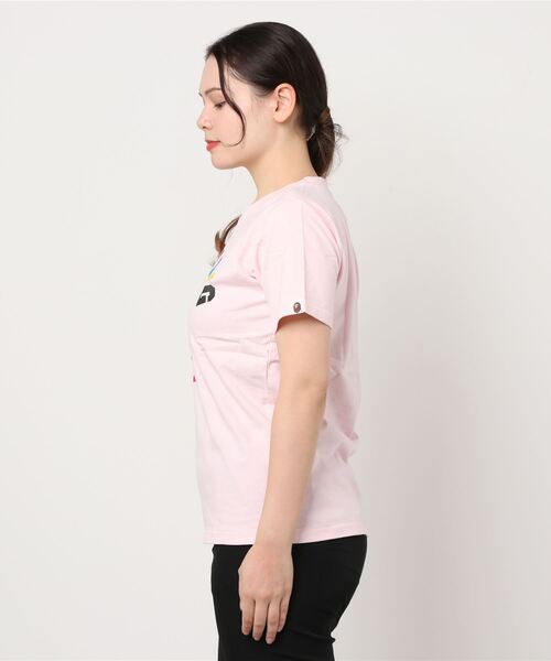 A BATHING APE COLLEGE TEE ピンク XS A BATHING APE COLLEGE TEE ピンク XS A BATHING APE tシャツ