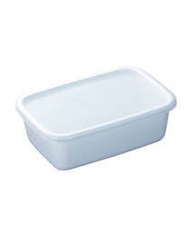 野田琺瑯（ノダホウロウ）の「野田琺瑯 ホワイトシリーズ　レクタングル深型 L WRF-L（キッチンツール）」