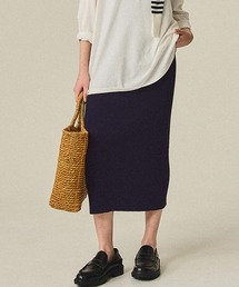 coca（coca） | ＼新色登場／シャリ感ニットリブスカート(スカート)