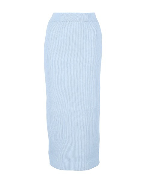 coca（coca）（コカ）の「＼新色登場／シャリ感ニットリブスカート（スカート・レディース・ブラック/イエロー/ブルー/グレー系その他/ネイビー/オレンジ/ピンク/グリーン/ベージュ/ターコイズブルー/カーキ/ピンク系その他/パープル/アイボリー/ライトグレー/ライトブルー・ONE SIZE）」の17枚目の写真