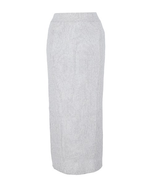 coca（coca）（コカ）の「＼新色登場／シャリ感ニットリブスカート（スカート・レディース・ブラック/イエロー/ブルー/グレー系その他/ネイビー/オレンジ/ピンク/グリーン/ベージュ/ターコイズブルー/カーキ/ピンク系その他/パープル/アイボリー/ライトグレー/ライトブルー・ONE SIZE）」の19枚目の写真