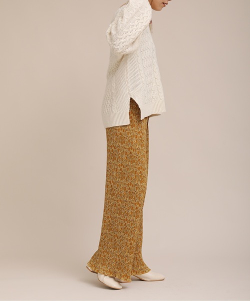 ap retro（アプレトロ）の「アート柄プリーツパンツ【ZOZO限定アイテム】（その他パンツ・レディース・ブラウン/イエロー・FREE）」の19枚目の写真