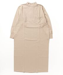 【MADE IN USA】L/S MOCK ONEPIECE LONG / ロングスリーブ モックネックワンピース ロング