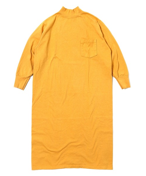 Goodwear(Since1983)（グッドウェア）の「【MADE IN USA】L/S MOCK ONEPIECE LONG  / ロングスリーブ モックネックワンピース ロング（ワンピース・レディース・ホワイト/ライトグレー/ブラック/オリーブ/ボルドー/杢グレー/ブラウン系その他/ナチュラル/ブラウン系その他2/ライラック/ブラック系その他/ダークブラウン/マスタード/オレンジ系その他2/グレー系その他2/チャコールグレー/パープル系その他/グレイッシュベージュ/グレー系その他/レッド系その他3/ブラウン系その他3・MEDIUM）」の18枚目の写真