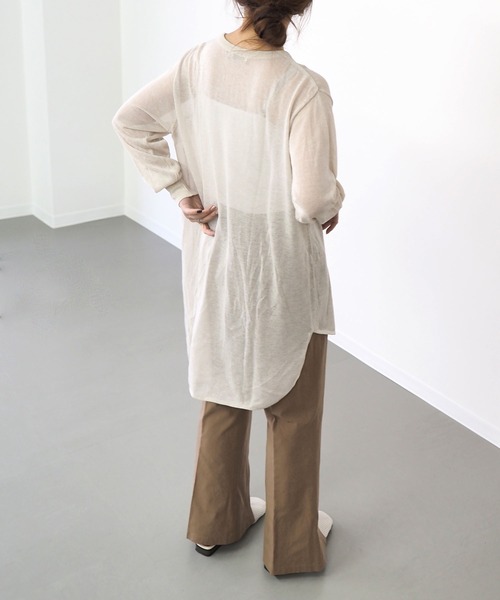 Riberry（リベリー）の「センタースリットイージーフレアパンツ（その他パンツ・レディース・モカ/ベージュ/パープル・MEDIUM）」の13枚目の写真