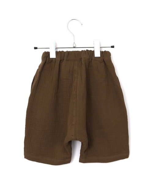 MAKE YOUR DAY（メイクユアデイ）の「ガーゼモナコパンツ■80～140cm（その他パンツ・キッズ・チャコールグレー/ブラウン/ベージュ・120/130/80/90/100/110/140）」の5枚目の写真
