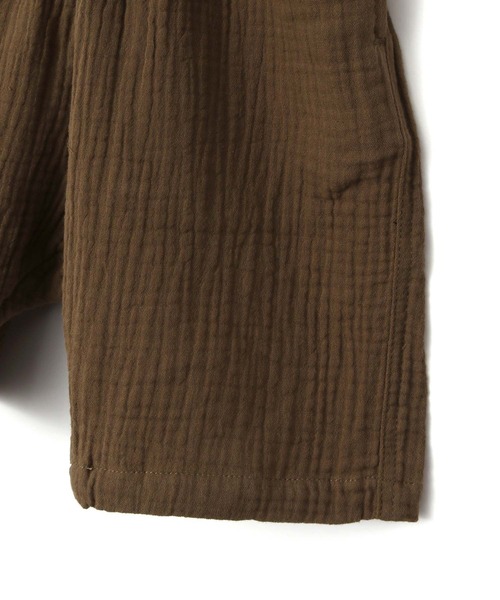 MAKE YOUR DAY（メイクユアデイ）の「ガーゼモナコパンツ■80～140cm（その他パンツ・キッズ・チャコールグレー/ブラウン/ベージュ・120/130/80/90/100/110/140）」の7枚目の写真