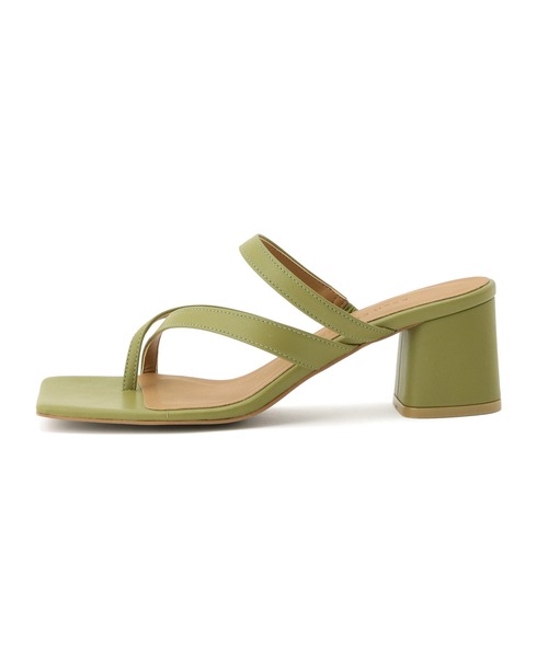 ADAM ET ROPE'(アダムエロペ)の「クロスラインレザーサンダル(サンダル・レディース・オフホワイト/オリーブ/ブラック系その他・22.5cm/23.5cm/24.5cm/23.0cm/24.0cm)」の10枚目の写真