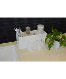 GLOBAL FORME CONCRETE（グローバルフォルムコンクリート）の「【COLLEND】ティッシュケース（ポケット＆トレイ付）（収納グッズ）」