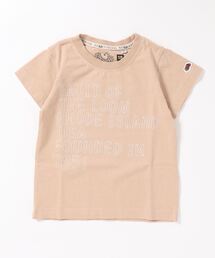 ロゴ刺繍 Tee / Tシャツ / 半袖 / 前面 / プリント / カジュアル / ユニセックス / キッズ