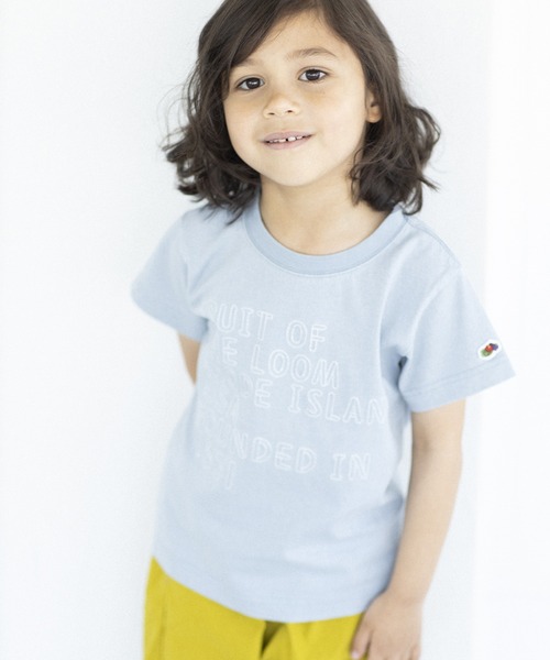 MSGM 刺繍ロコストライフTシャツ 3040MM125217076 18 セール】ロゴ刺繍 Tee（Tシャツ/カットソー）｜FRUIT OF THE
