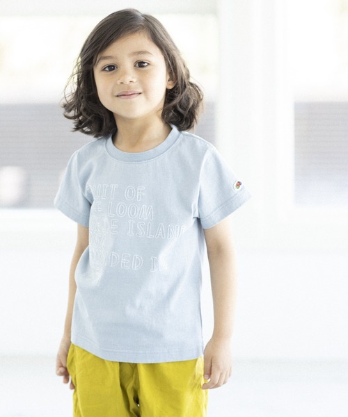 セール】ロゴ刺繍 Tee（Tシャツ/カットソー）｜FRUIT OF THE