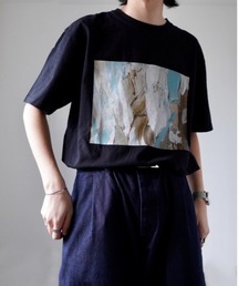 y/m by れぽすけ | フロントグラフィックTシャツ(Tシャツ/カットソー)