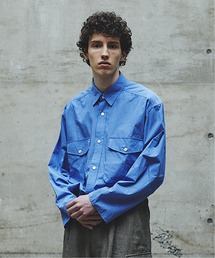 【blurhms / ブラームス】別注 H/C Chambray CPO Type