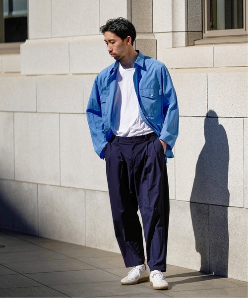 blurhms(ブラームス)の「【blurhms / ブラームス】別注 H/C Chambray CPO Type(シャツ/ブラウス・メンズ・ブルー・FREE)」の2枚目の写真