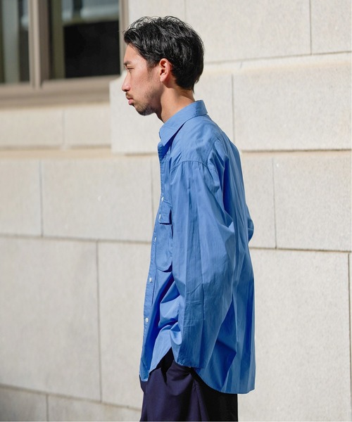 blurhms(ブラームス)の「【blurhms / ブラームス】別注 H/C Chambray CPO Type(シャツ/ブラウス・メンズ・ブルー・FREE)」の21枚目の写真
