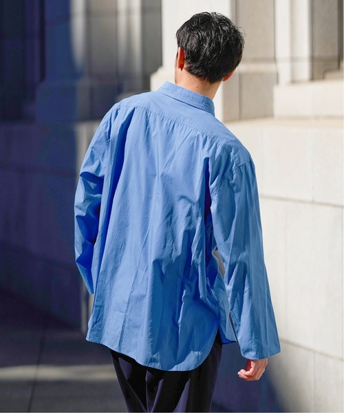 blurhms(ブラームス)の「【blurhms / ブラームス】別注 H/C Chambray CPO Type(シャツ/ブラウス・メンズ・ブルー・FREE)」の9枚目の写真