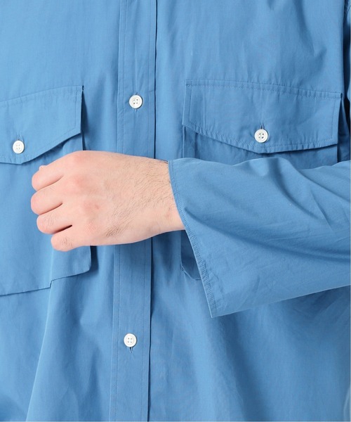 blurhms(ブラームス)の「【blurhms / ブラームス】別注 H/C Chambray CPO Type(シャツ/ブラウス・メンズ・ブルー・FREE)」の20枚目の写真