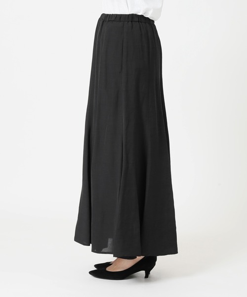 JOURNAL STANDARD（ジャーナルスタンダード）の「シアーリネンシックフレアスカート◆（スカート・レディース・グレー/ブラック/サックスブルー・36/38）」の14枚目の写真