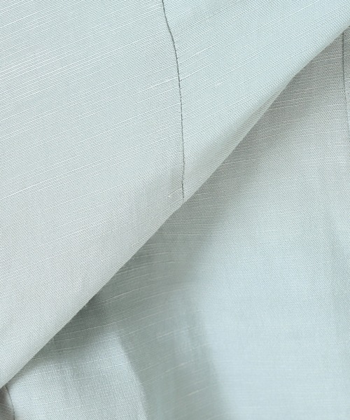 JOURNAL STANDARD（ジャーナルスタンダード）の「シアーリネンシックフレアスカート◆（スカート・レディース・グレー/ブラック/サックスブルー・36/38）」の9枚目の写真