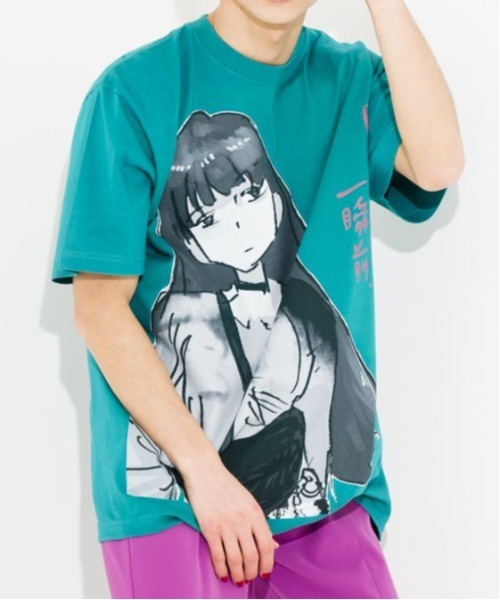 Mezamenoisshunmae 目覚めの一瞬前 Jun Inagawa ジュンイナガワ 黄緑 繭子 T Shirt Tシャツ カットソー L H P エルエイチピー のファッション通販 Zozotown