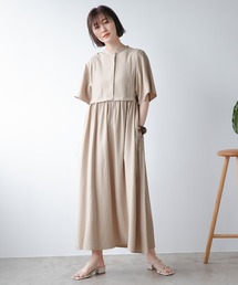 A part by | RyNyレイヤードフウ半袖ワンピース 947035(ワンピース)