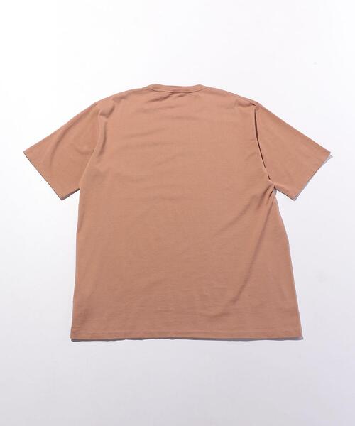 AURALEE（オーラリー）の「【別注】＜AURALEE（オーラリー）＞OD LUSTER /カットソー □□（Tシャツ/カットソー・メンズ・ベージュ/ブラウン/ケリー・5/4）」の4枚目の写真