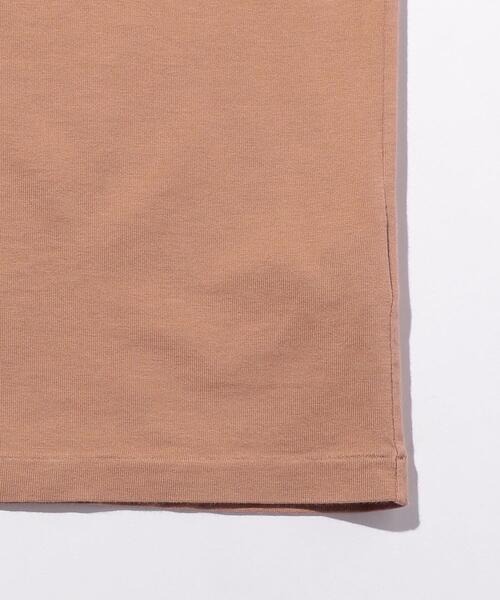 AURALEE（オーラリー）の「【別注】＜AURALEE（オーラリー）＞OD LUSTER /カットソー □□（Tシャツ/カットソー・メンズ・ベージュ/ブラウン/ケリー・5/4）」の7枚目の写真
