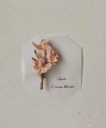 【未使用新品】m.soeur エムスール がま口 flower コサージュバッグ 未使用新品】m.soeur エムスール がま口 flower コサージュ