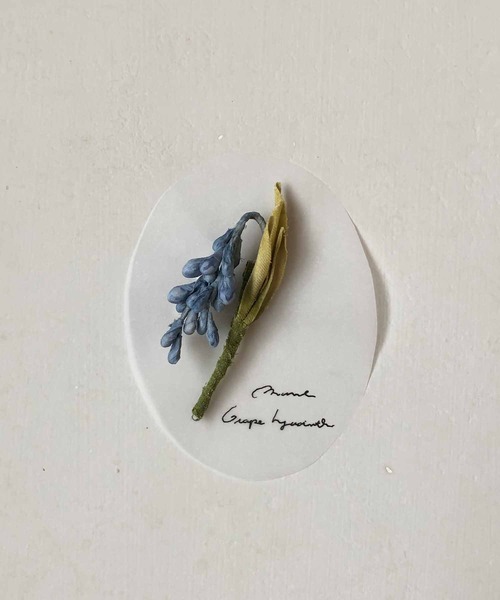 【未使用新品】m.soeur エムスール がま口 flower コサージュバッグ 未使用新品】m.soeur エムスール がま口 flower コサージュ