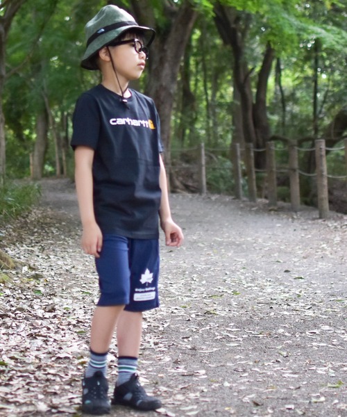 Carhartt（カーハート）の「【22】〔CARHARTT/カーハート〕ロゴTシャツ（Tシャツ/カットソー・キッズ・ブラック/グレー・6/LARGE/SMALL/4/5/MEDIUM/X-LARGE/7）」の20枚目の写真