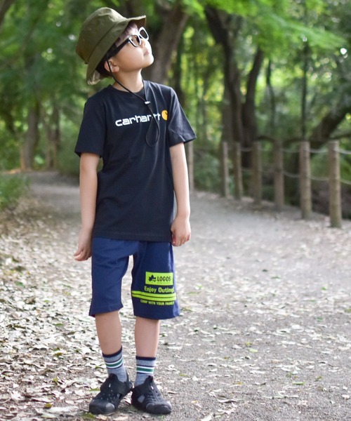 Carhartt（カーハート）の「【22】〔CARHARTT/カーハート〕ロゴTシャツ（Tシャツ/カットソー・キッズ・ブラック/グレー・6/LARGE/SMALL/4/5/MEDIUM/X-LARGE/7）」の22枚目の写真