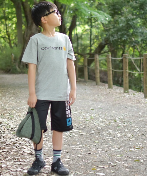 Carhartt（カーハート）の「【22】〔CARHARTT/カーハート〕ロゴTシャツ（Tシャツ/カットソー・キッズ・ブラック/グレー・6/LARGE/SMALL/4/5/MEDIUM/X-LARGE/7）」の12枚目の写真