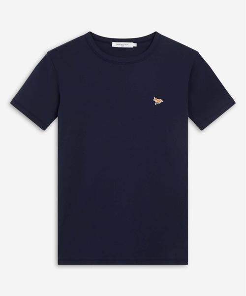 Maison Kitsune（メゾンキツネ）の「PROFILE FOX PATCH FITTED TEE-SHIRT（Tシャツ/カットソー・レディース・ホワイト/ネイビー/ブラック/ホワイト系その他/ネイビー系/ブラック系その他・L/XS/M/S）」の6枚目の写真