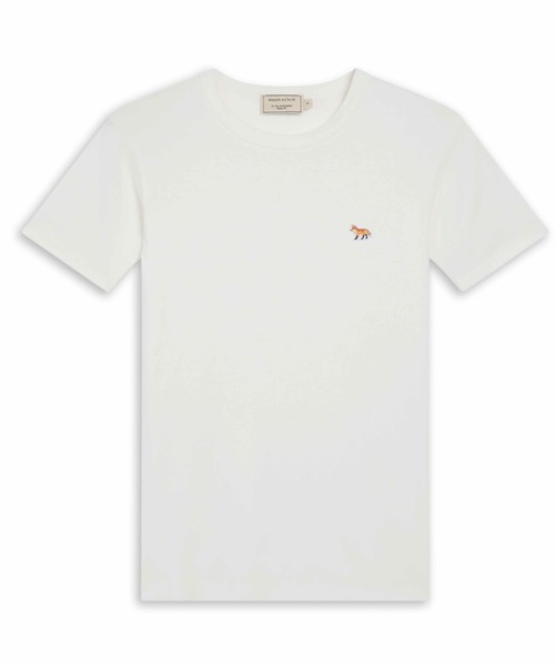 Maison Kitsune（メゾンキツネ）の「PROFILE FOX PATCH FITTED TEE-SHIRT（Tシャツ/カットソー・レディース・ホワイト/ネイビー/ブラック/ホワイト系その他/ネイビー系/ブラック系その他・L/XS/M/S）」の2枚目の写真