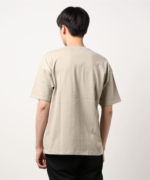 JUNRED（ジュンレッド）の「ベアポケットSS　T（Tシャツ/カットソー・メンズ・ホワイト/ベージュ/ミント/ネイビー・L/M/LL）」の6枚目の写真