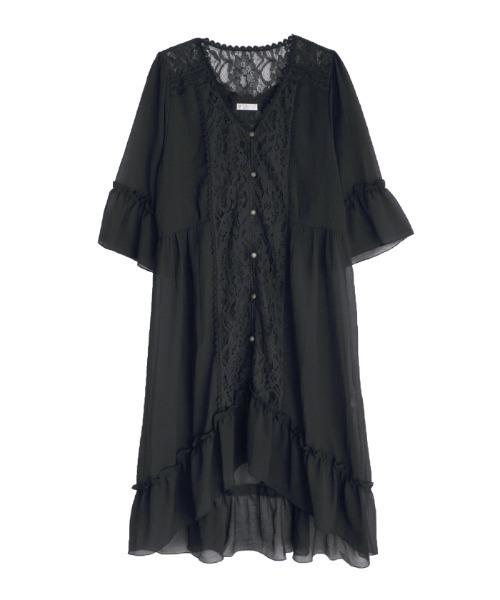 axes femme（アクシーズファム）の「バックレースアップガウン