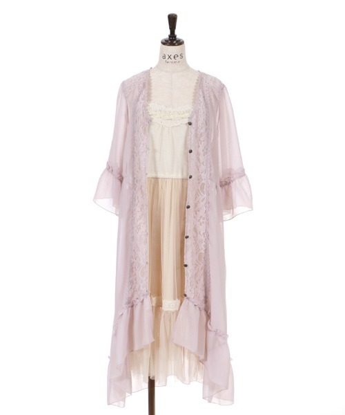 axes femme（アクシーズファム）の「バックレースアップガウン