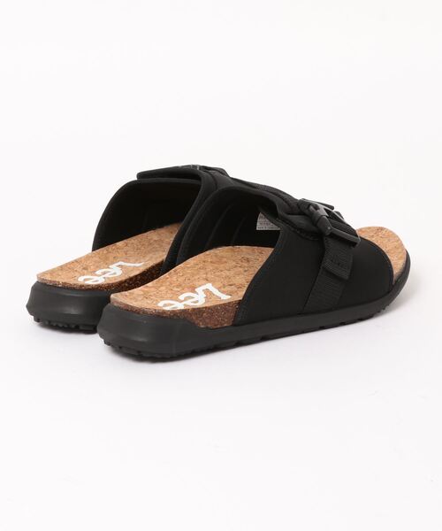 Lee（リー）の「Ｌｅｅ　リー SANDIEGO メンズフットベッドサンダル(サンディエゴ) 76213 ブラック,ベージュ（サンダル・メンズ・ブラック/ベージュ・28.0cm/27.0cm/25.0cm/26.0cm）」の3枚目の写真