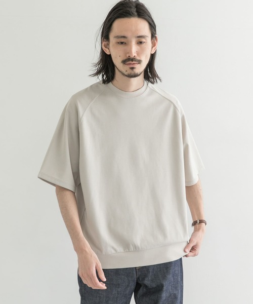 URBAN RESEARCH（アーバンリサーチ）の「T/CプレーティングリラックスTシャツ（Tシャツ/カットソー・メンズ・ブラック/ブラウン系その他/グリーン系その他/グレー系その他・MEDIUM/LARGE）」の3枚目の写真