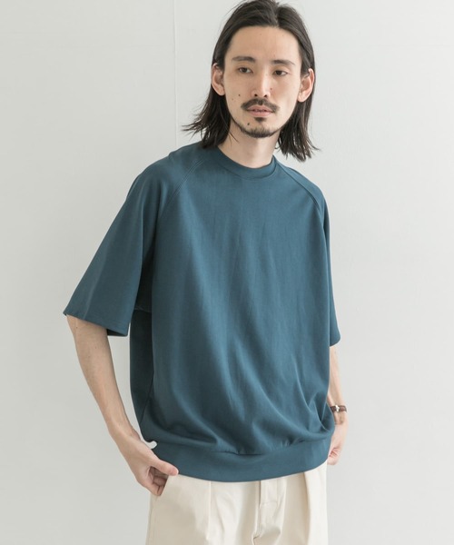 URBAN RESEARCH（アーバンリサーチ）の「T/CプレーティングリラックスTシャツ（Tシャツ/カットソー・メンズ・ブラック/ブラウン系その他/グリーン系その他/グレー系その他・MEDIUM/LARGE）」の4枚目の写真