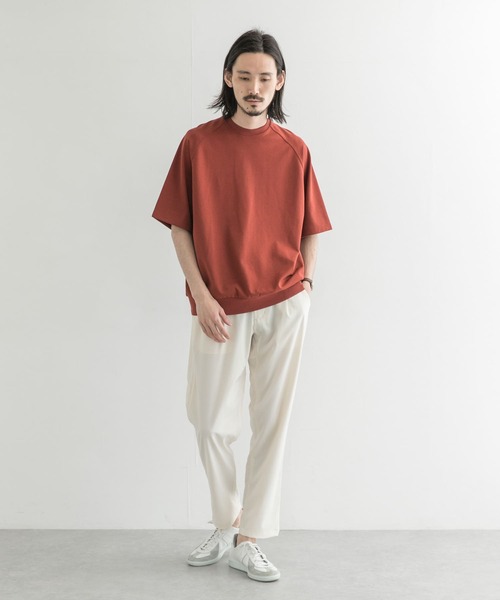 URBAN RESEARCH（アーバンリサーチ）の「T/CプレーティングリラックスTシャツ（Tシャツ/カットソー・メンズ・ブラック/ブラウン系その他/グリーン系その他/グレー系その他・MEDIUM/LARGE）」の5枚目の写真