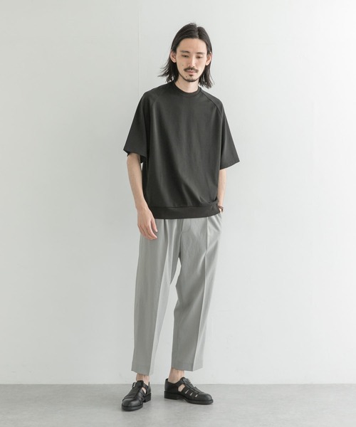 URBAN RESEARCH（アーバンリサーチ）の「T/CプレーティングリラックスTシャツ（Tシャツ/カットソー・メンズ・ブラック/ブラウン系その他/グリーン系その他/グレー系その他・MEDIUM/LARGE）」の7枚目の写真