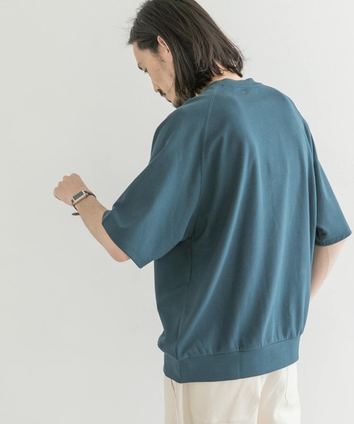 URBAN RESEARCH（アーバンリサーチ）の「T/CプレーティングリラックスTシャツ（Tシャツ/カットソー・メンズ・ブラック/ブラウン系その他/グリーン系その他/グレー系その他・MEDIUM/LARGE）」の8枚目の写真