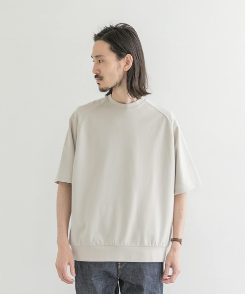 URBAN RESEARCH（アーバンリサーチ）の「T/CプレーティングリラックスTシャツ（Tシャツ/カットソー・メンズ・ブラック/ブラウン系その他/グリーン系その他/グレー系その他・MEDIUM/LARGE）」の10枚目の写真