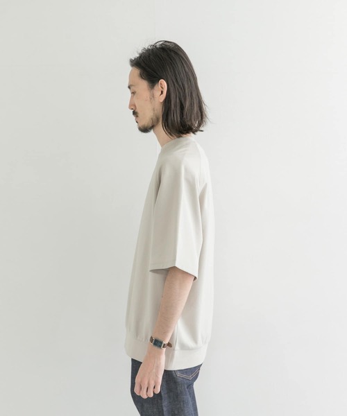 URBAN RESEARCH（アーバンリサーチ）の「T/CプレーティングリラックスTシャツ（Tシャツ/カットソー・メンズ・ブラック/ブラウン系その他/グリーン系その他/グレー系その他・MEDIUM/LARGE）」の11枚目の写真