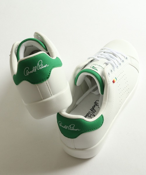 Arnold Palmer（アーノルドパーマー）の「AP軽量コートスニーカー（スニーカー・レディース・ブラック/グリーン/グレー・24/24.5/23/23.5）」の6枚目の写真