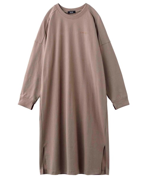 SILAS（サイラス）の「BI-COLOR CUFFS SWEAT DRESS（ワンピース・レディース・ベージュ/ネイビー・ONE SIZE）」の14枚目の写真