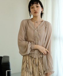 【WEB限定】2wayバルーンスリーブブラウス