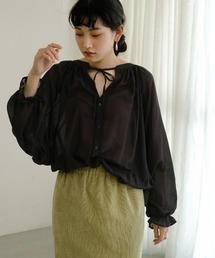 【WEB限定】2wayバルーンスリーブブラウス